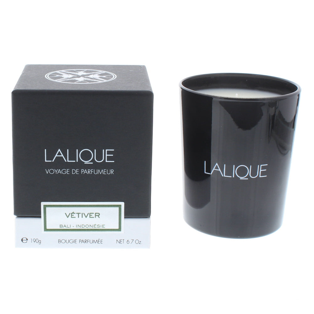 Lalique Candle - Vetiver Bali