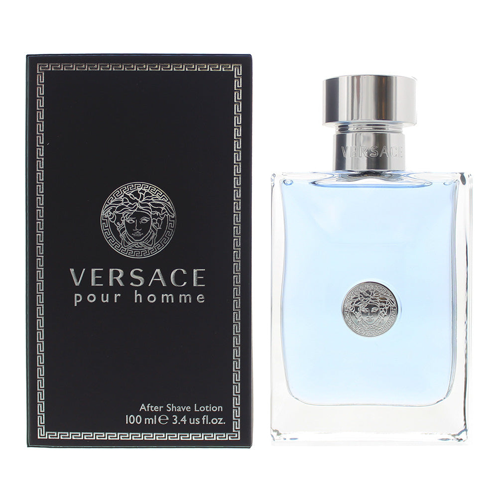 Versace New Homme Aftershave Lotion (Splash) 100ml