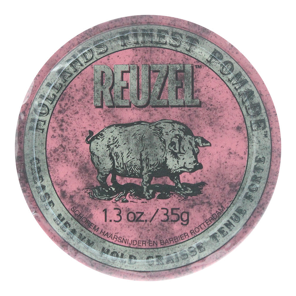 Reuzel Pink Heavy Hold Grease Pomade