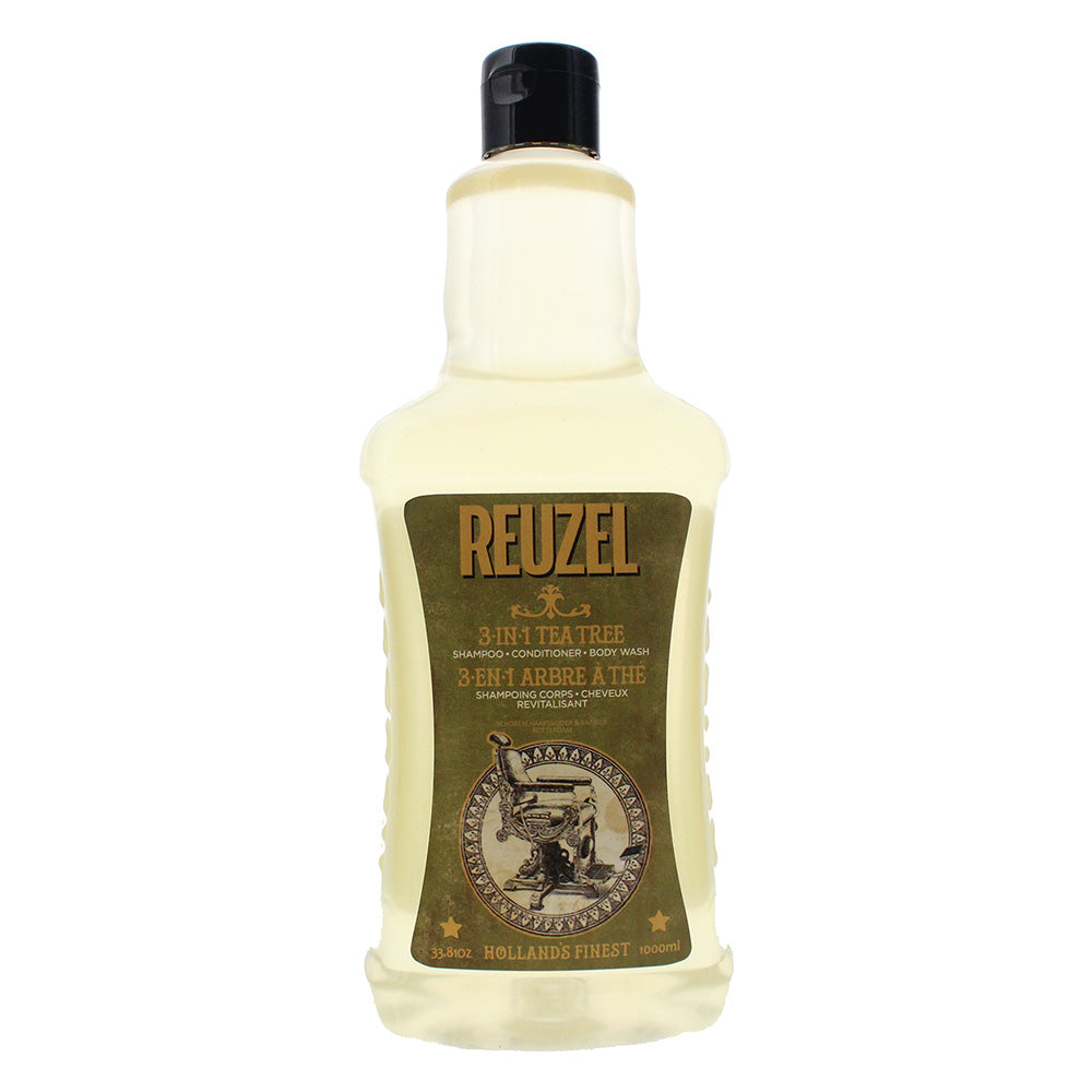 Reuzel 3-In-1 Tea Tree Shampoo 1000