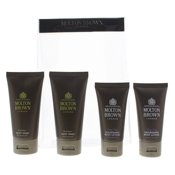 Molton Brown Gift Set 2 x 50ml Bushukan Body Wash + 2 x 30ml Ylang-Ylang Body Lotion