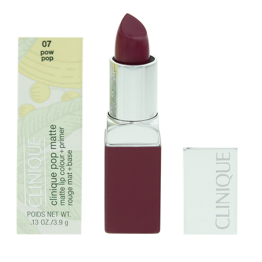 Clinique Pop Matte Lip Colour & Primer - Pow Pop