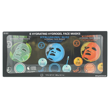 Skin Treats Hydrating Hydrogel Face Masks 6 x