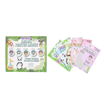 Skin Treats Printed Sheet Masks Gift Set - 5 Pieces