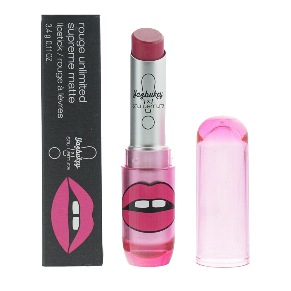 Shu Uemura x Yazbukey Rouge Unlimited Supreme Matte Lipstick - Cyclamen Sound
