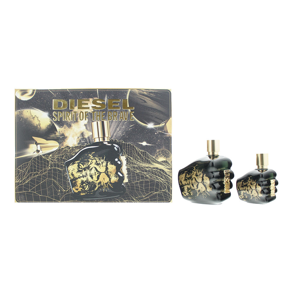 Diesel Spirit Of The Brave Gift Set 125ml EDT + 35ml EDT