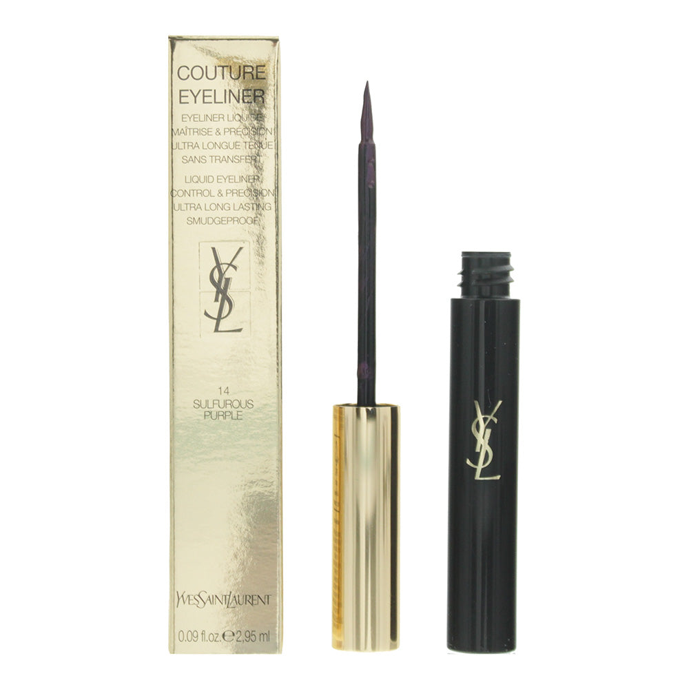 Yves Saint Laurent Couture Liquid Eyeliner - 14 Sulfurous Violet