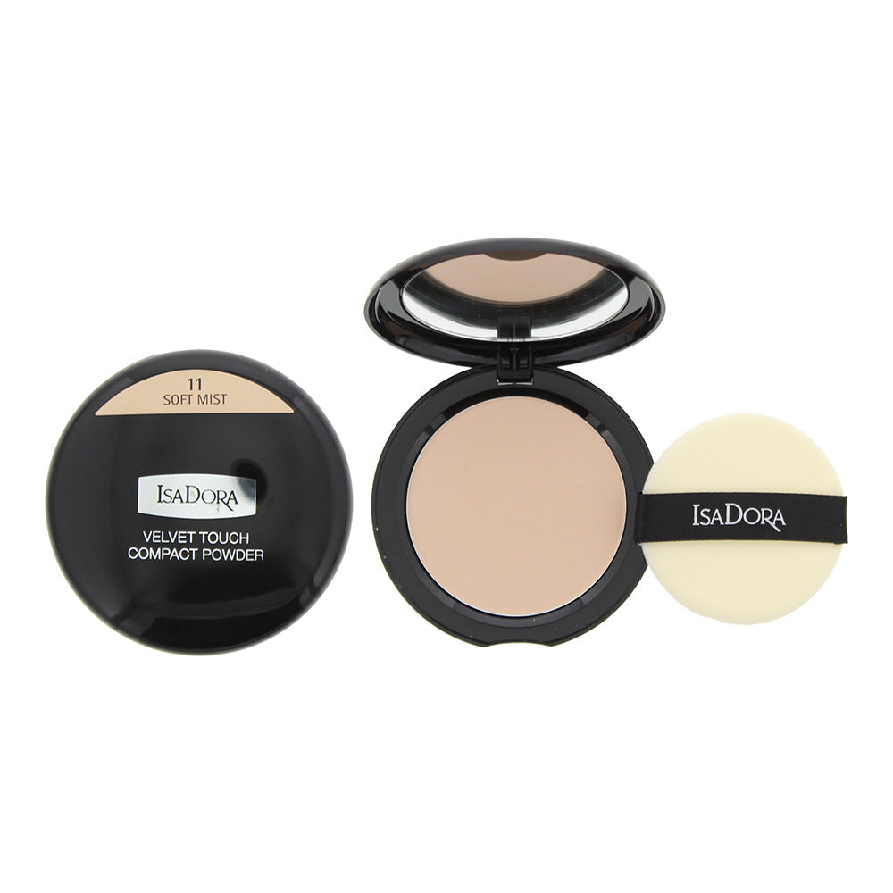 IsaDora Velvet Touch Compact Powder - 11 Soft Mist