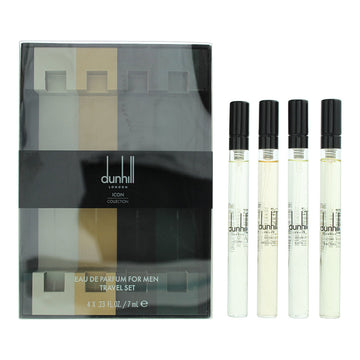 Dunhill Icon Miniatures Gift Set 7ml Icon EDP + 7ml Icon Absolute EDP + 7ml Icon Elite EDP + 7ml Icon Racing EDP