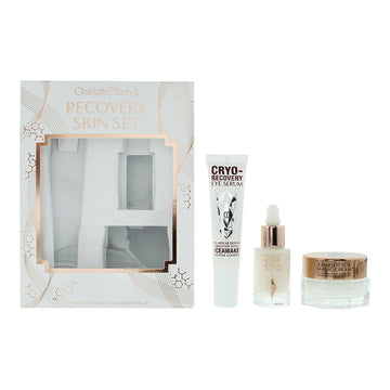 Charlotte Tilbury Recovery Gift Set 15ml Cryo Recovery Eye Serum + 15ml Magic Cream + 8ml Magic Serum