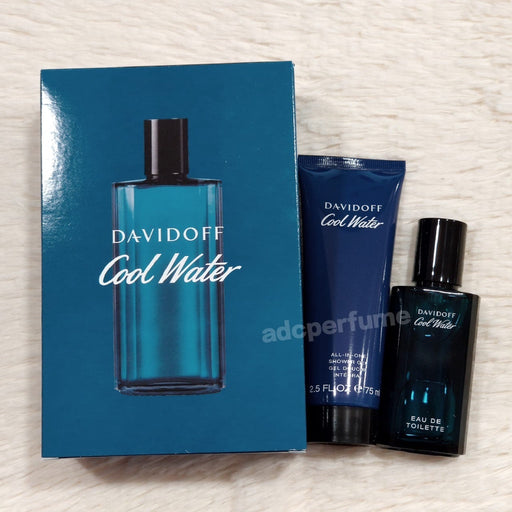 Davidoff Cool Water Gift Set 40ml EDT + 75ml Shower Gel