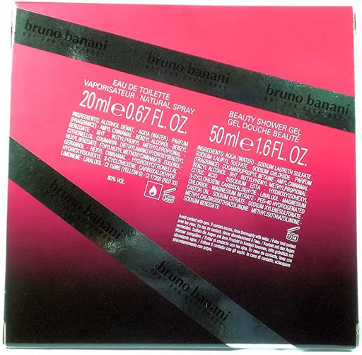 Bruno Banani Dangerous Woman Gift Set 30ml EDT + 50ml Shower Gel