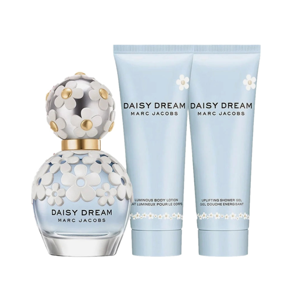 Marc Jacobs Daisy Dream Gift Set 50ml EDT + 75ml Body Lotion + 75ml Shower Gel