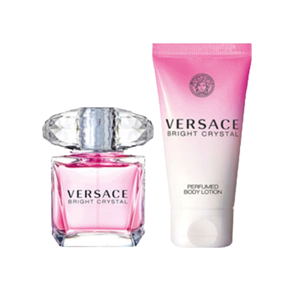 Versace Bright Crystal Gift Set 30ml EDT + 50ml Body Lotion