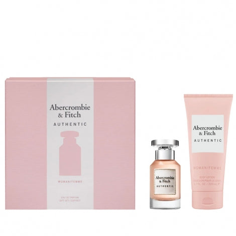 Abercrombie & Fitch Authentic Woman Gift Set 50ml EDP + 200ml Body Lotion
